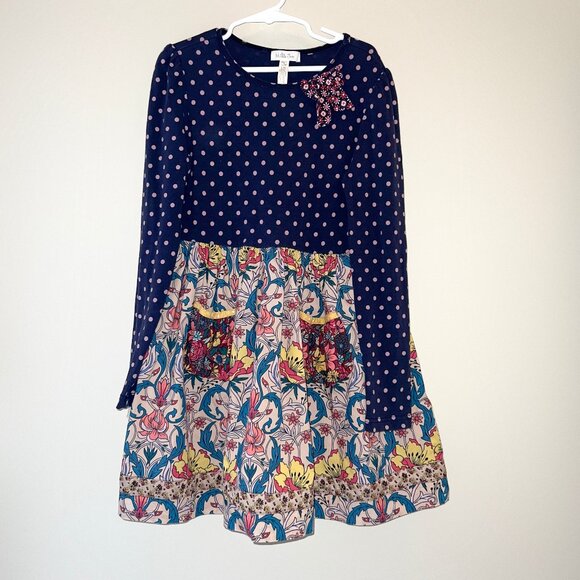 Matilda Jane Rowan Long Sleeved Pocket Dress - Picture 2 of 5